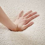 Méridienne moderne rembourrée avec mousse haute densité, siège élégant et stylé, canapé douillet en bouclé pour salon ou chambre à coucher