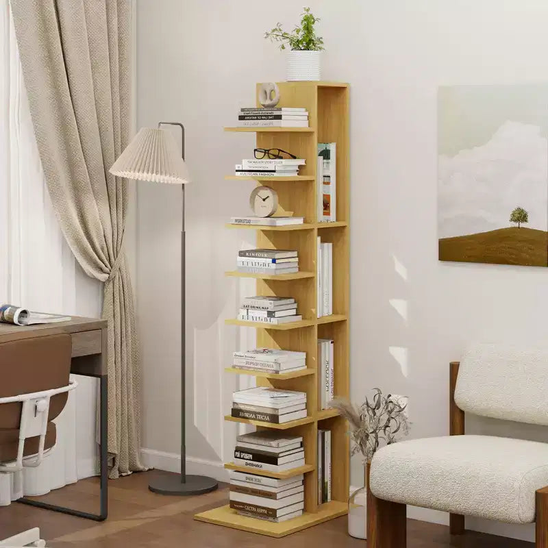 13-Tier Narrow Bookshelf