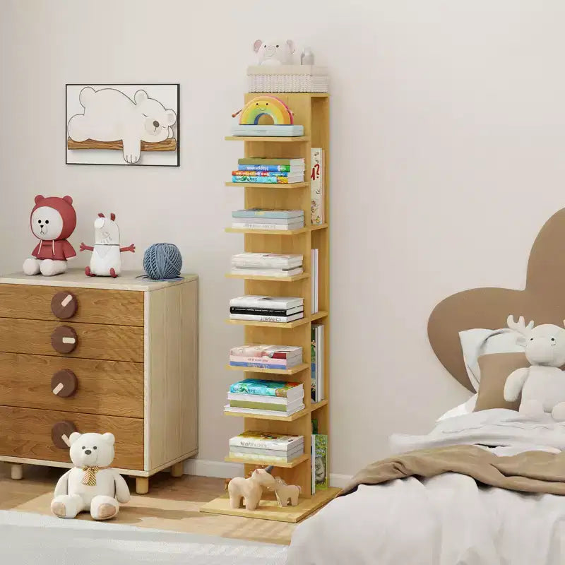 Étagère étroite à 13 niveaux avec dispositif anti-basculement pour les petits espaces