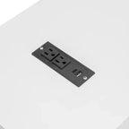 Lit escamotable latéral avec éclairage sous le lit et prise intégrée