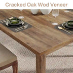 Table de salle à manger carrée de 39,4 pouces pour 2 à 4 personnes avec pieds en bois massif pour salon ou salle à manger
