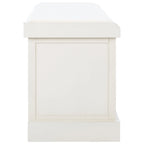 Banc de rangement SAFAVIEH Fiorello avec coussin et 3 tiroirs - 47,3 L x 15 P x 19 H - 47 L x 15 P x 19 H