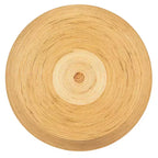 Table d'appoint ronde en bois naturel