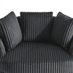 Fauteuil baquet pivotant déhoussable à bras encastrés DREAMSIDEA