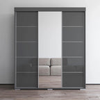 Armoire Aria Modern 3 portes avec miroir