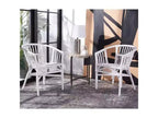 Fauteuil d'appoint en rotin Adriana - ACH6505 - Lot de 2 - Safavieh