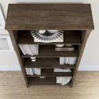 Bibliothèque haute à 5 étagères Salinas (lot de 2) de Bush Furniture