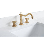 Meuble-lavabo Vanity Art avec évier en céramique et dessus en marbre reconstitué