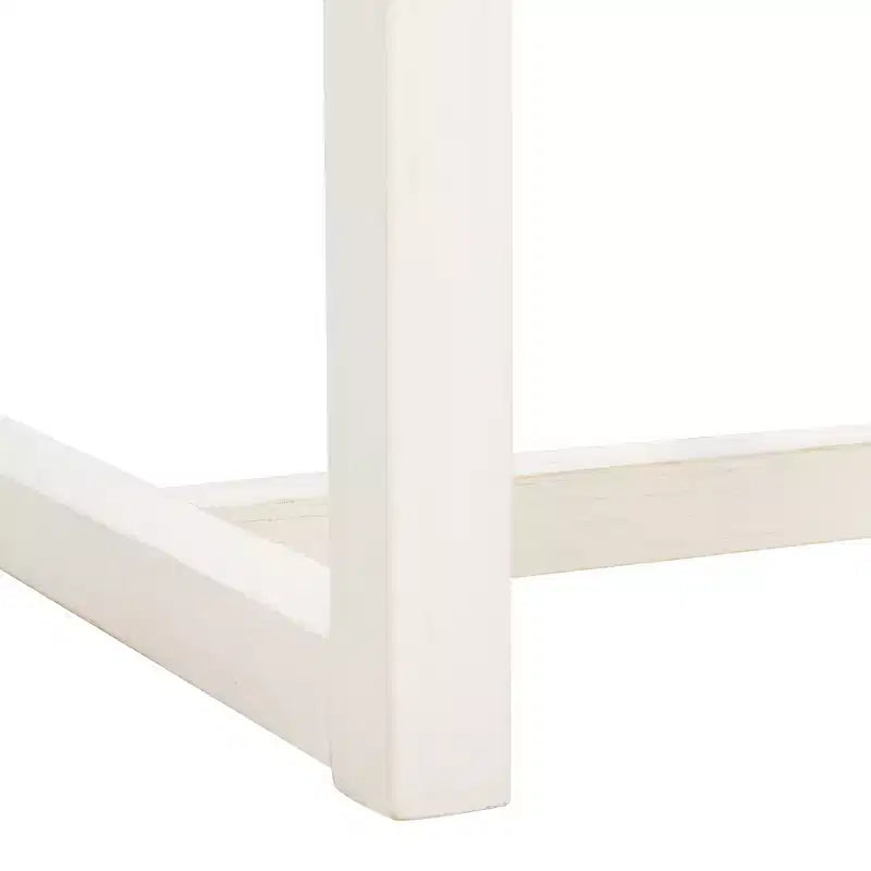 Chaise de salle à manger en orme et rotin, sans accoudoirs, capacité de 125 kg