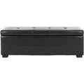 Maiden Large Tufted Storage Bench - HUD8229 - Safavieh Couture