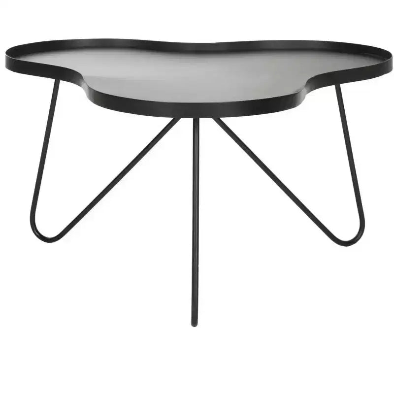 Lenna Coffee Table - Black/Iron - Safavieh