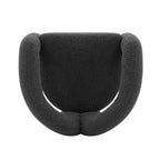 Fauteuil d'appoint Boucle avec structure en pin et mousse haute densité