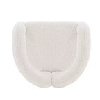 Fauteuil d'appoint Boucle avec structure en pin et mousse haute densité
