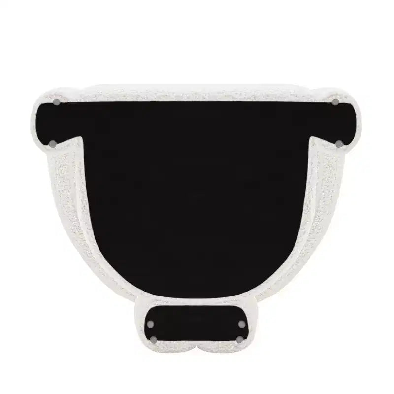 Fauteuil d'appoint Boucle avec structure en pin et mousse haute densité
