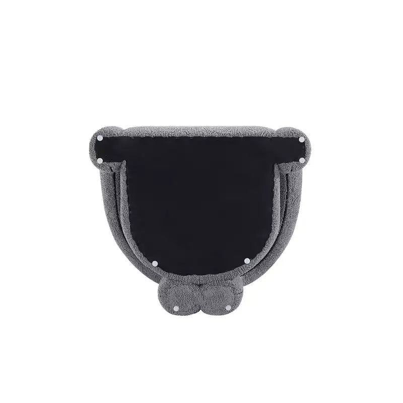 Fauteuil d'appoint Boucle avec structure en pin et mousse haute densité