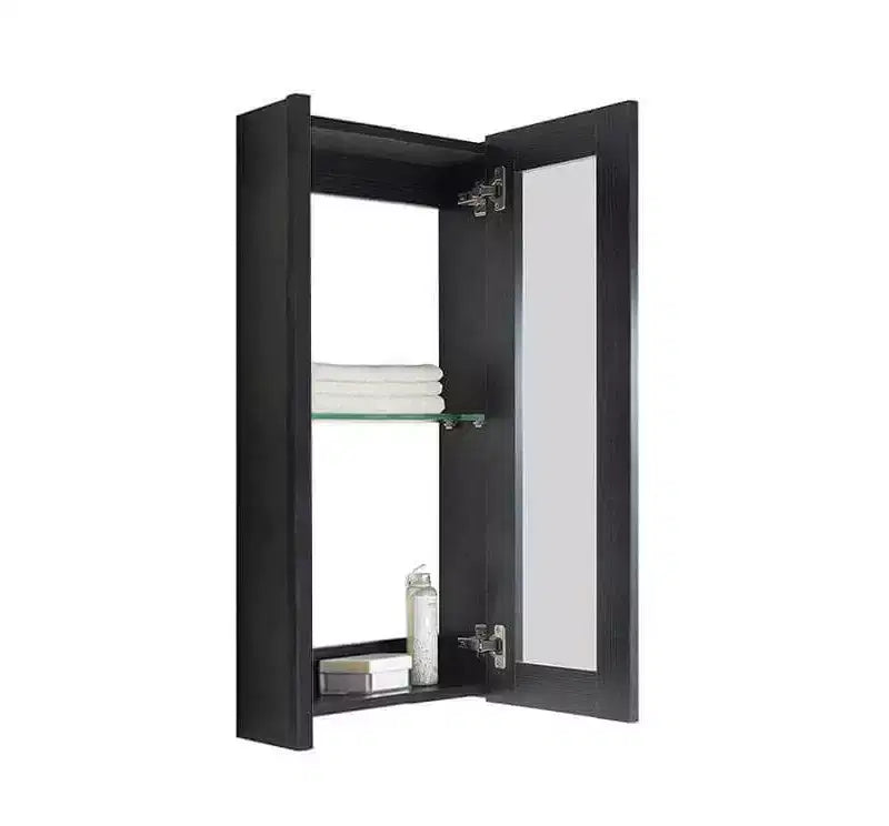 Armoire à pharmacie murale avec porte miroir à ouverture tactile