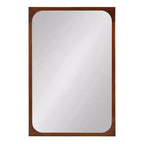 Miroir mural encadré rectangulaire 24x36, aucun assemblage requis