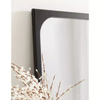 Miroir mural encadré rectangulaire 24x36, aucun assemblage requis
