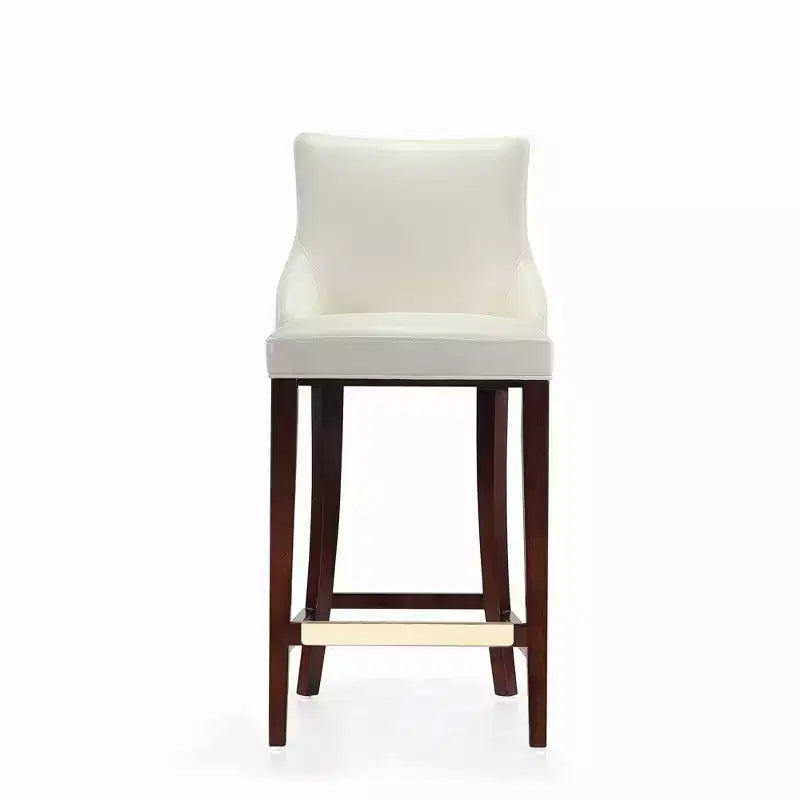 Manhattan Comfort Shubert Modern Leatherette Upholstered Barstool