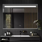 Dovelina LED Rectangle Anti-fog Bathroom Vanity Mirror