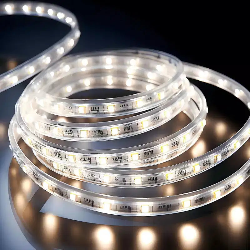 Miroir de salle de bain LED sans cadre avec fonction anti-buée et luminosité réglable