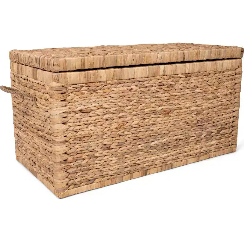 ClickDecor Farmhouse Wicker Trunk