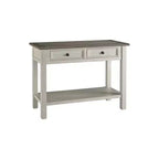 Signature Design by Ashley Casual Bolanburg Sofa/Console Table Two-tone