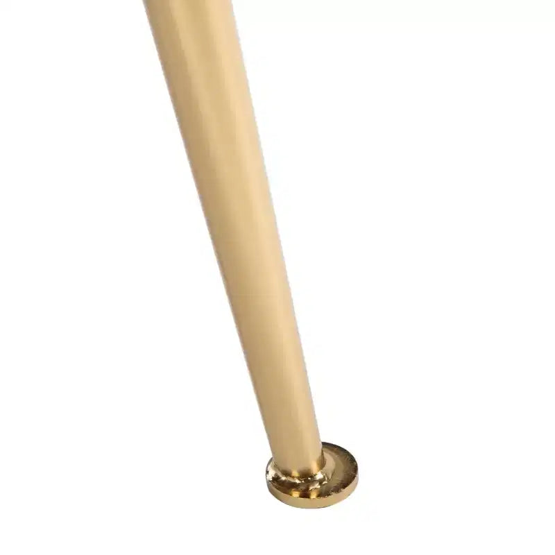 Fauteuil d'appoint en velours avec pieds dorés et accoudoirs arrondis, 125 kg