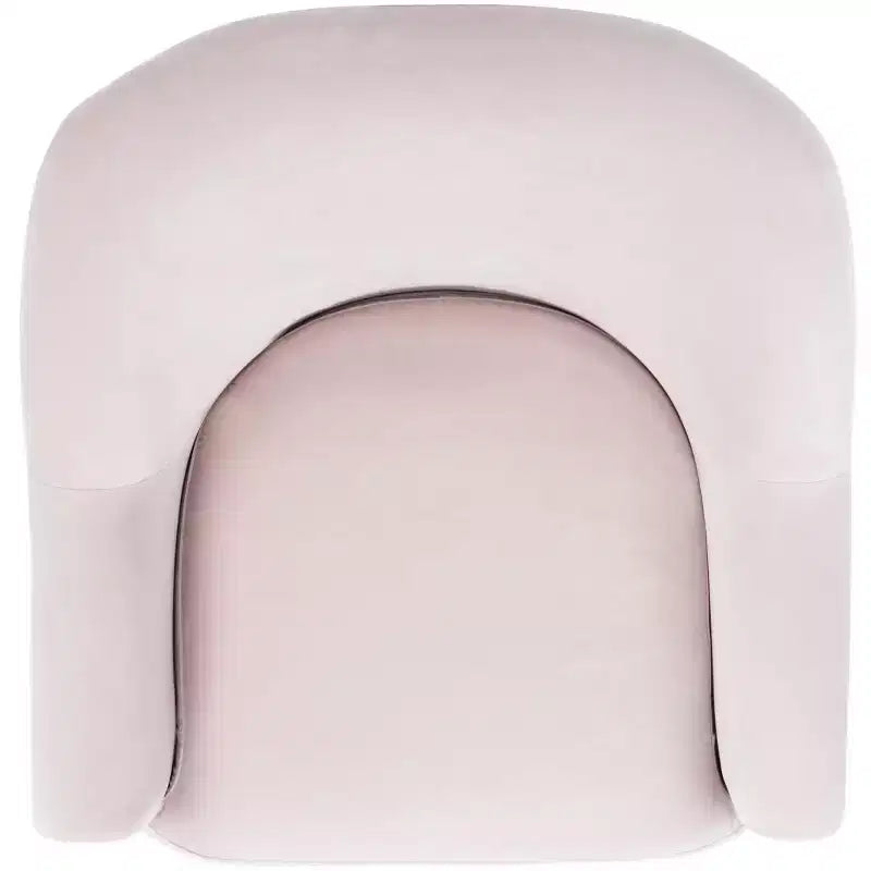 Fauteuil d'appoint en velours avec pieds dorés et accoudoirs arrondis, 125 kg