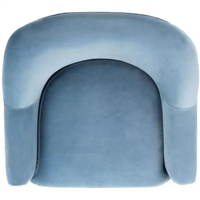 Fauteuil d'appoint en velours avec pieds dorés et accoudoirs arrondis, 125 kg
