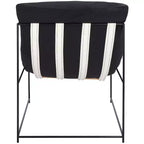 Fauteuil d'appoint capitonné