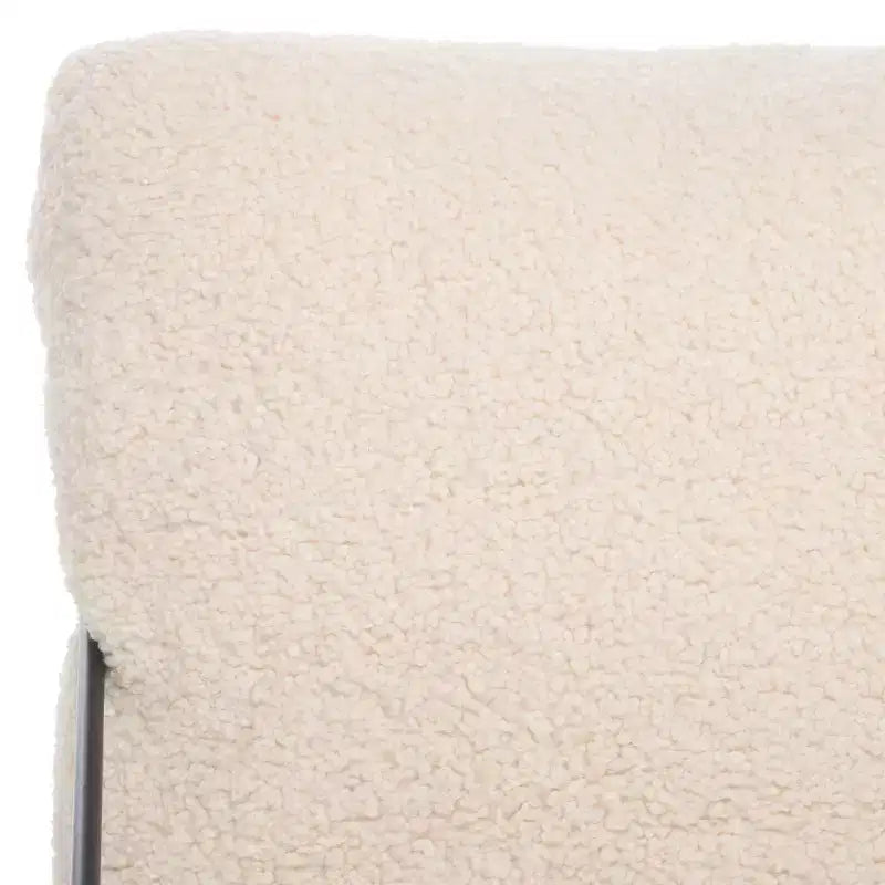 Fauteuil d'appoint capitonné