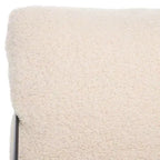 Fauteuil d'appoint capitonné
