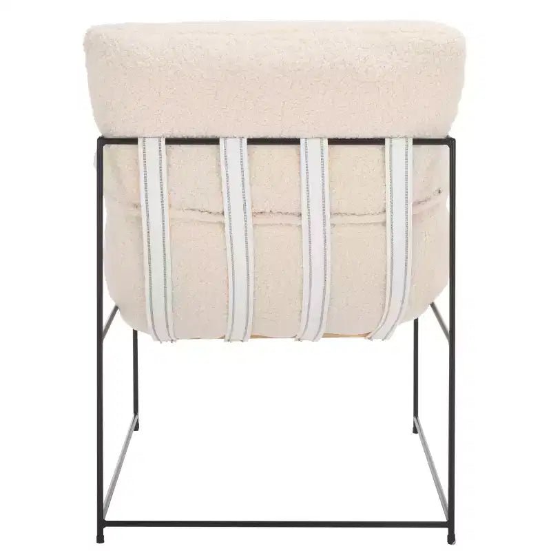 Fauteuil d'appoint capitonné