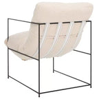 Fauteuil d'appoint capitonné