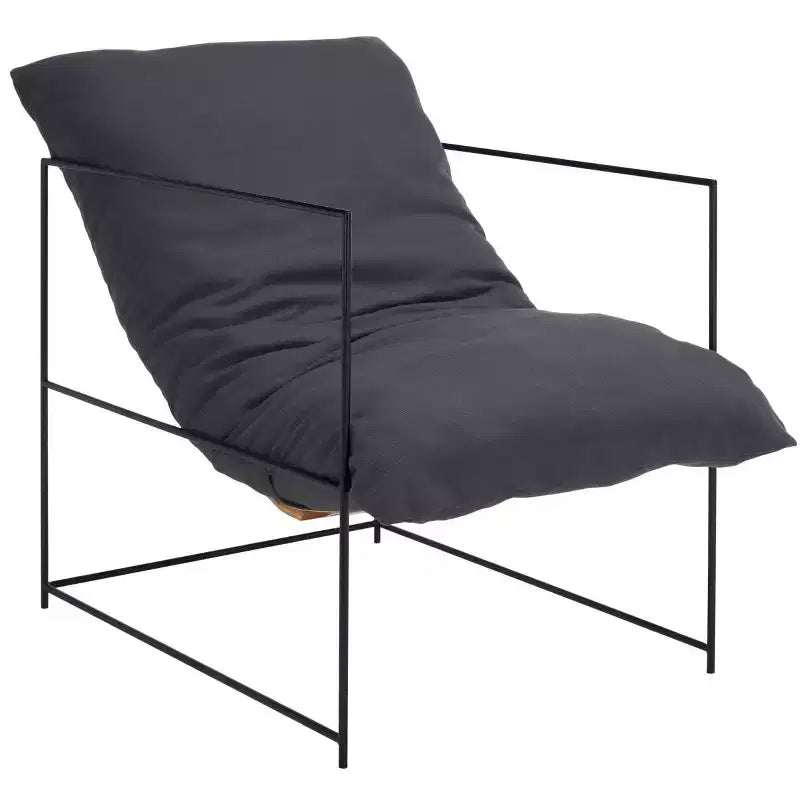 Fauteuil d'appoint capitonné