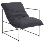 Fauteuil d'appoint capitonné