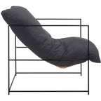 Fauteuil d'appoint capitonné