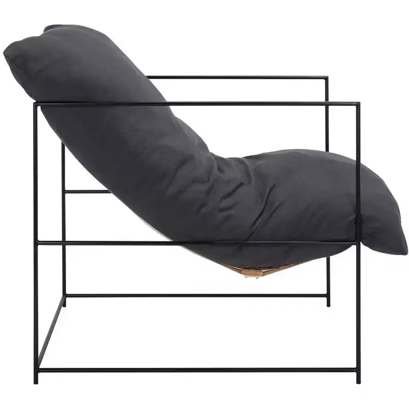 Fauteuil d'appoint capitonné