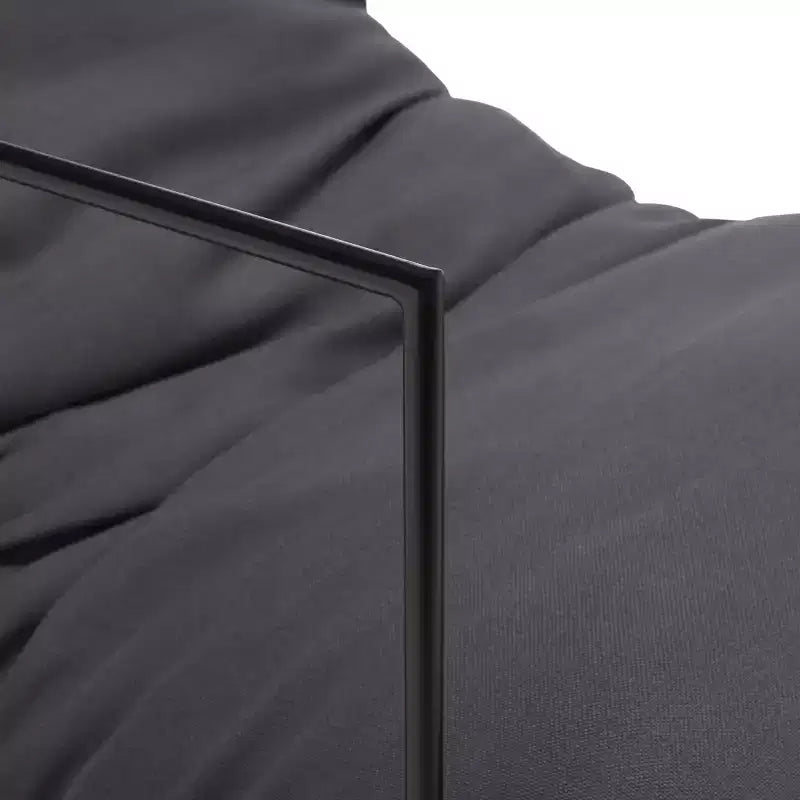 Fauteuil d'appoint capitonné