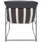 Fauteuil d'appoint capitonné