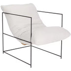 Fauteuil d'appoint capitonné