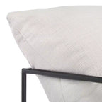 Fauteuil d'appoint capitonné