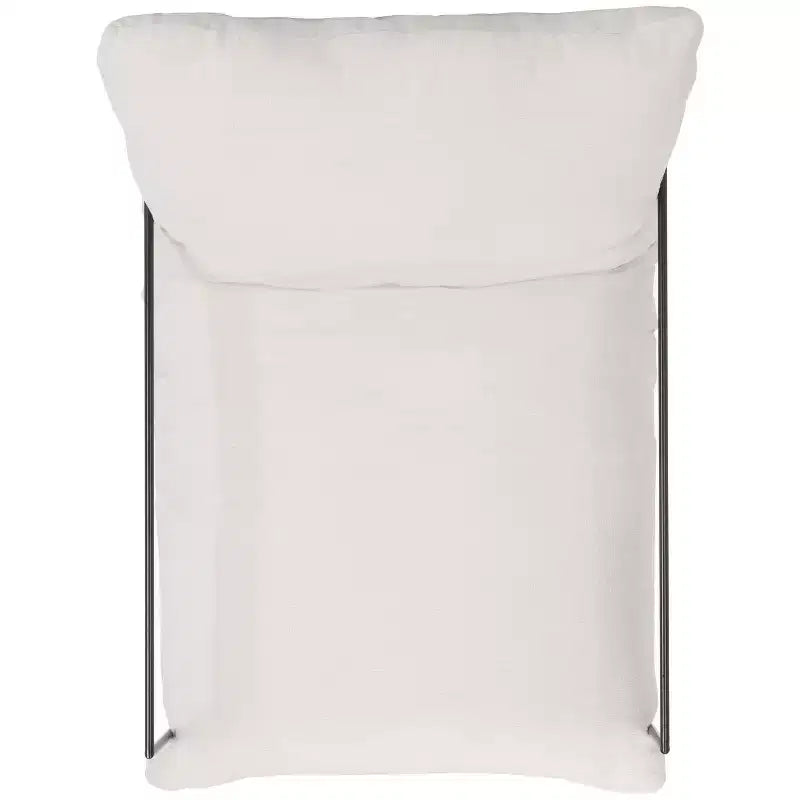 Fauteuil d'appoint capitonné
