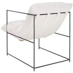 Fauteuil d'appoint capitonné