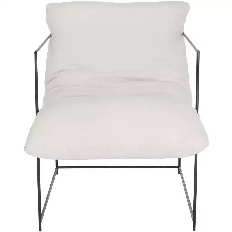 Fauteuil d'appoint capitonné