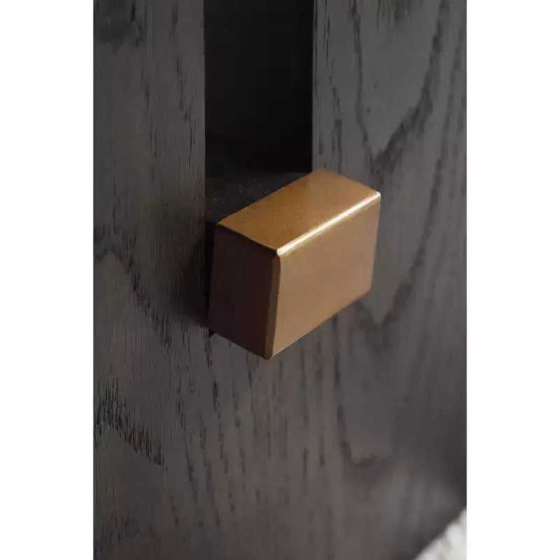 Table basse rectangulaire avec plateau en marbre naturel et piètement socle