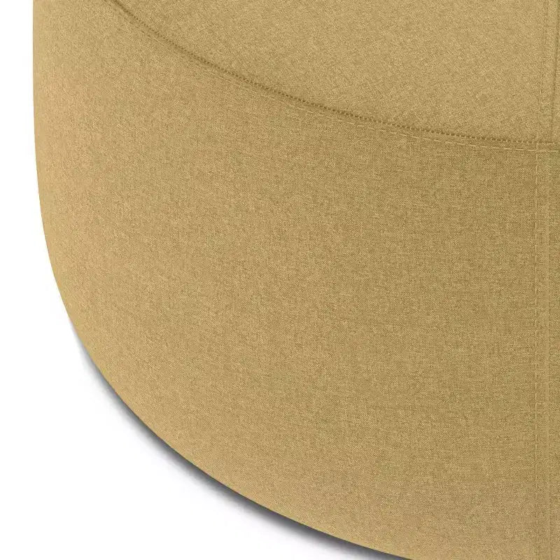 Grand pouf rond