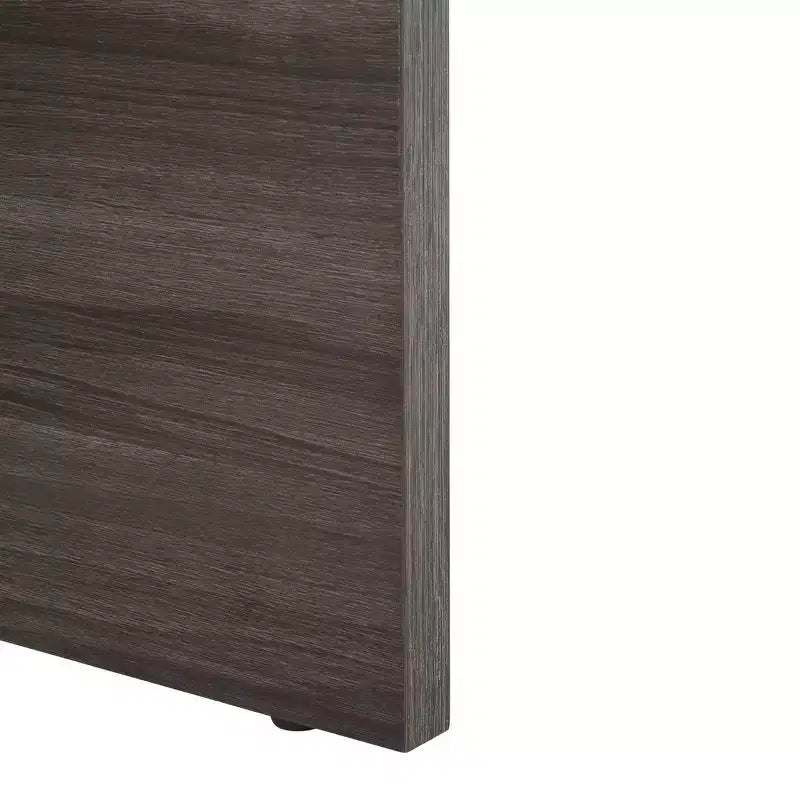 Table basse carrée en bois avec piètement en croix et plateau multicolore