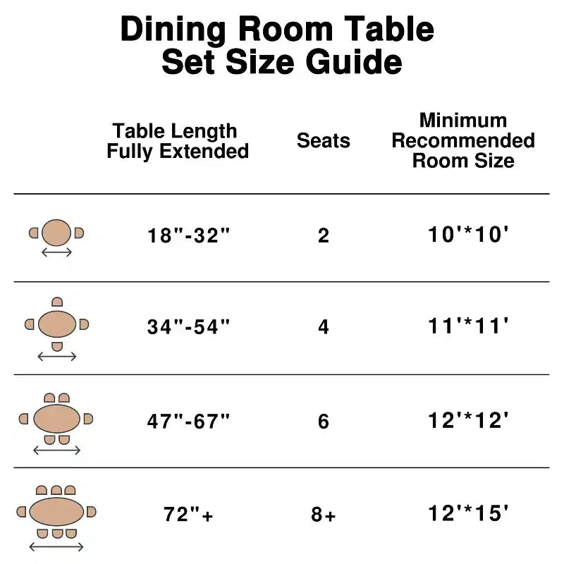 Table à manger ronde avec pied central, 4 places, finition noyer